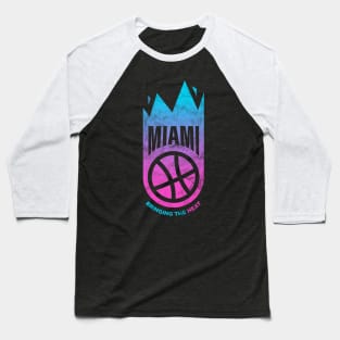 Modern Miami Heats Logo Redesign Bring the heat! Baseball T-Shirt